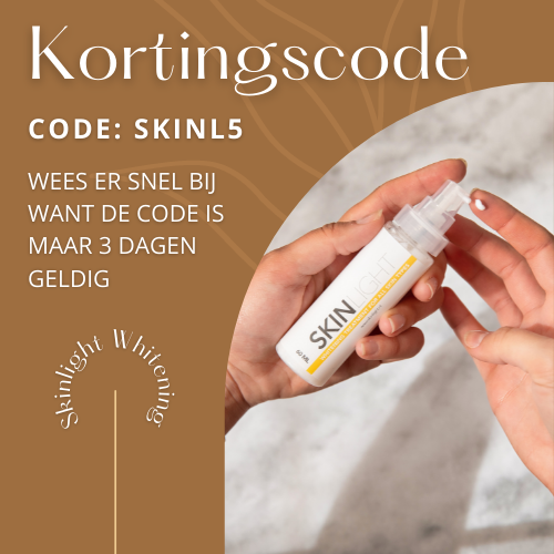 Donkere oksels bleken Huidbleken